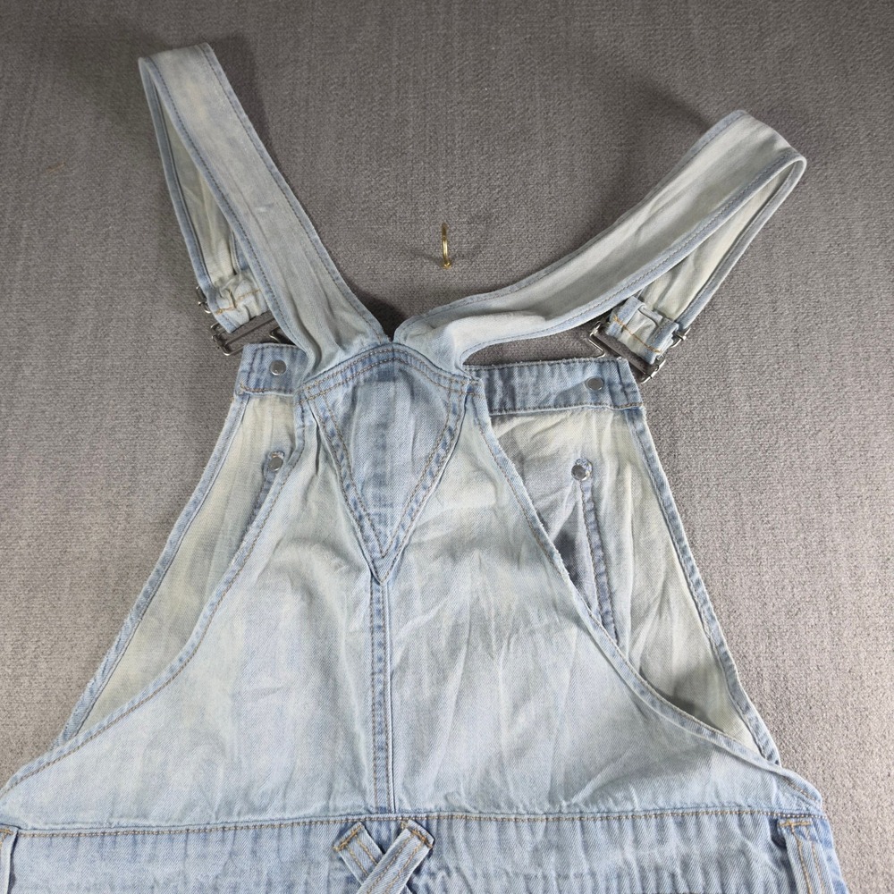 Wild Fable Denim Overalls Womens Small Light Blue Cargo‎ Utility Cotton - Picture 13 of 16
